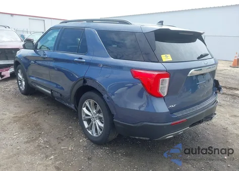 2021 Ford Explorer Xlt из США, поврежденный, VIN 1FMSK7DH3MGC05073